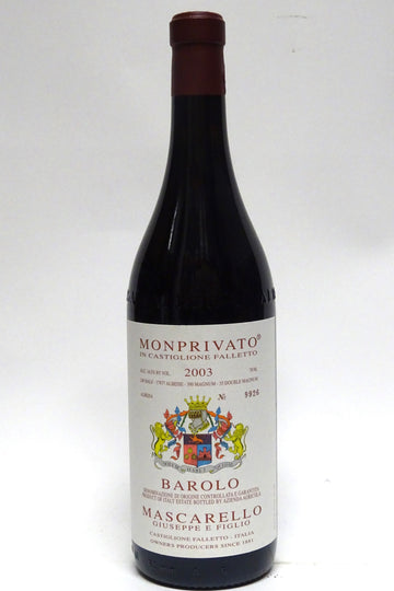 Mascarello, Giuseppe 2003 Barolo Monprivato